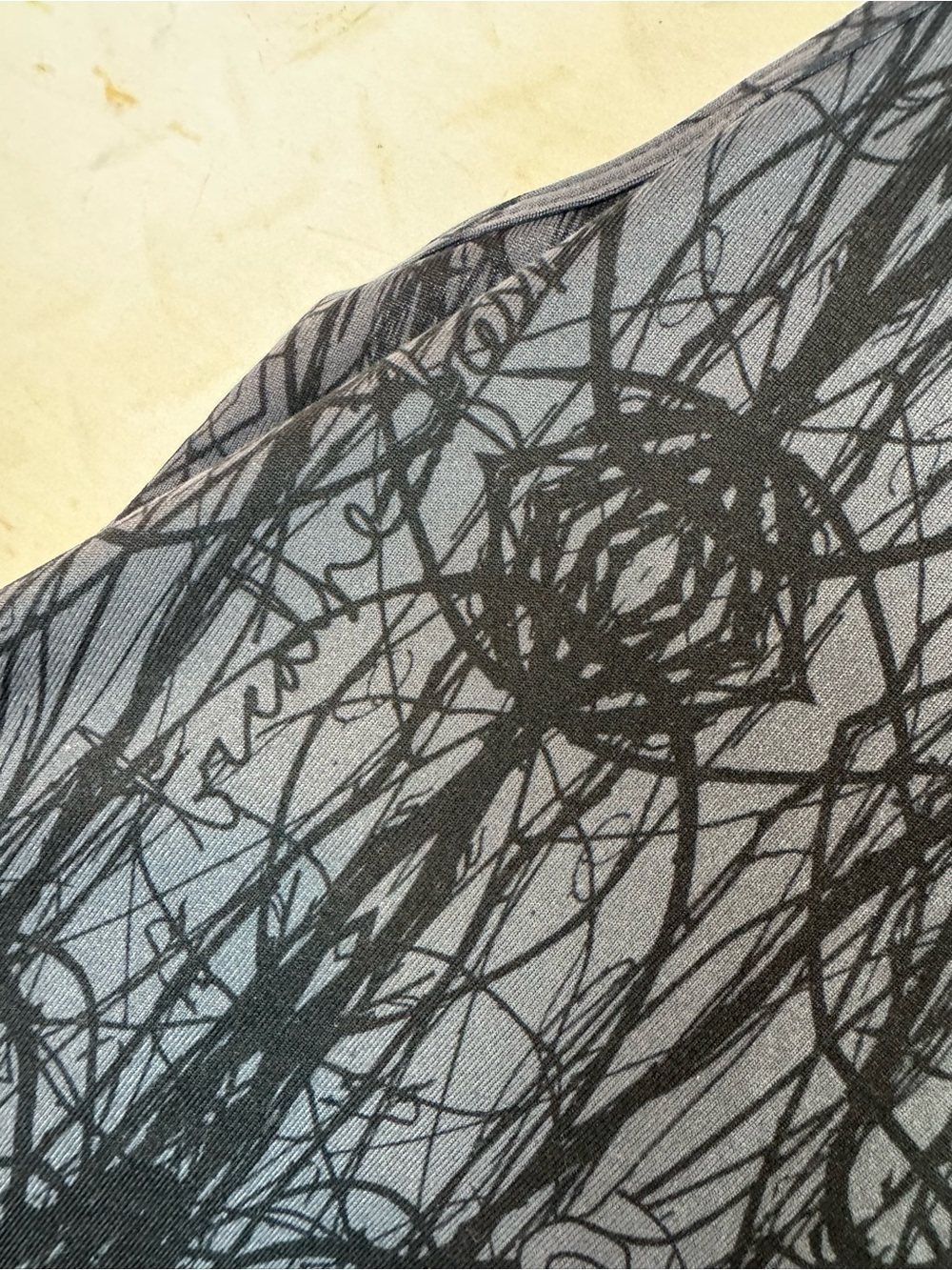 lululemon | Graffiti Pattern Racerback Tank, M - Picture 5 of 9